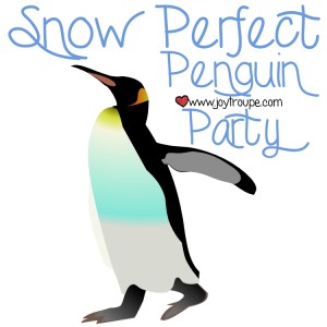 Host a "snow" perfect penguin party