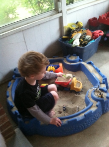 Indoor sandbox