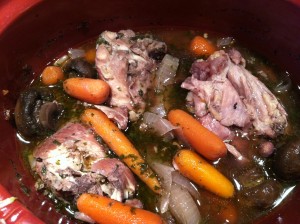 Slow Cooker Wine Chicken