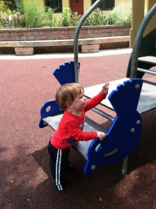 Playing at Glen Echo Park