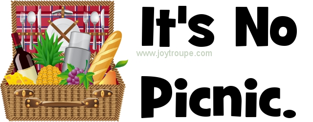 It's No Picnic Food Drive Playdate Banner