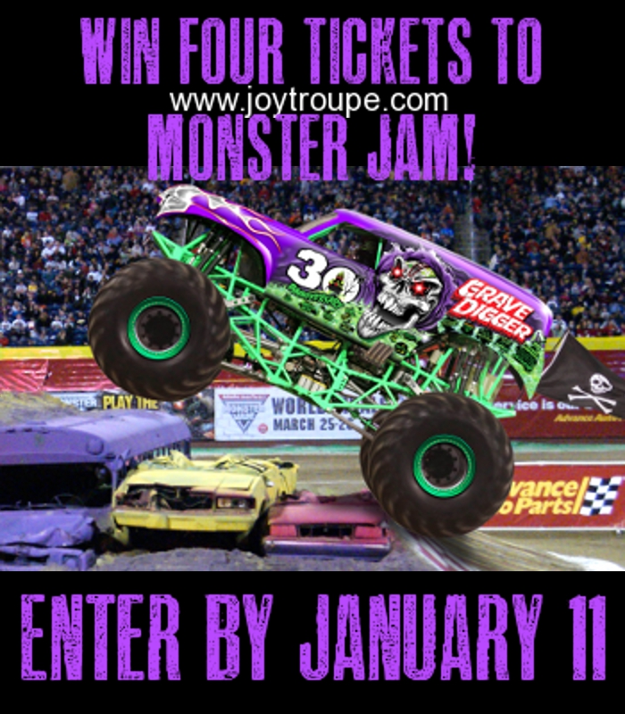 Monster Jam Ticket Giveaway