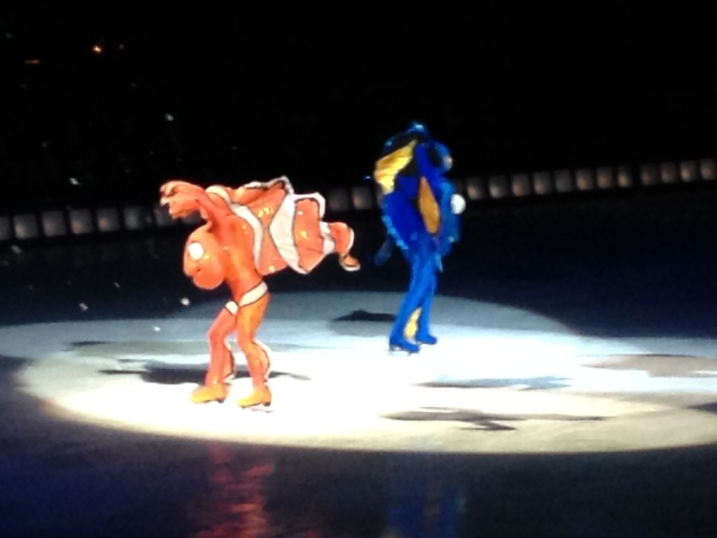 Dori and Nemo at Disney on Ice 100 Years of Magic