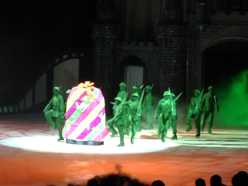 Toy Soldiers marching at Disney on Ice 100 Years of Magic