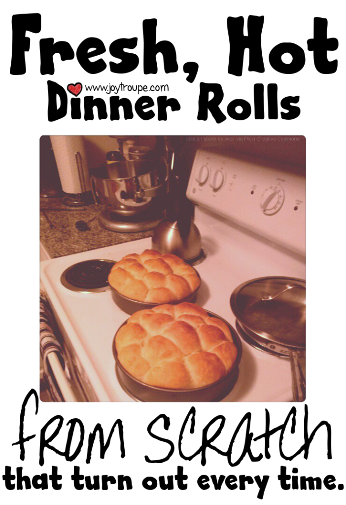 Basic Dinner Rolls from scratch recipe