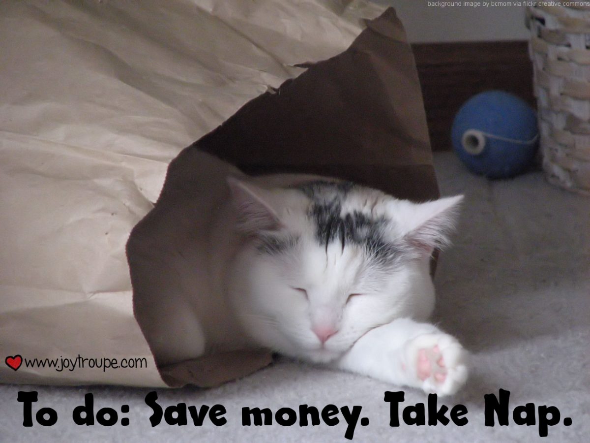 Grocery savings so easy you'll have time for a nap.
