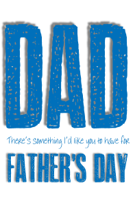 Dad There's something I'd like you to have for Father's Day Free Printable card