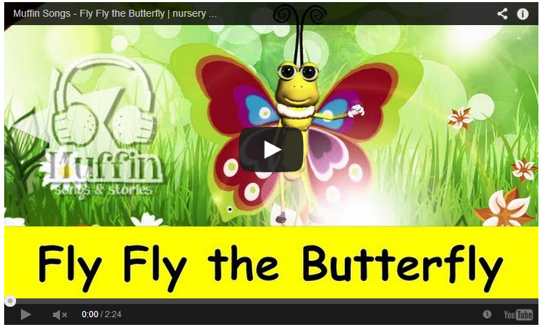 Fly Fly the Butterfly Song