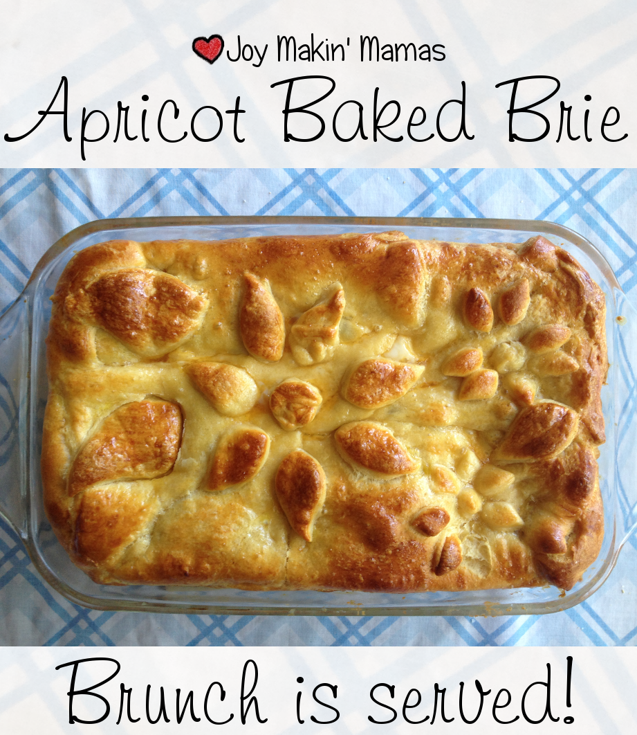 apricot baked brie pin