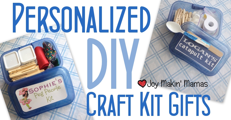 Personalized DIY Craft Kit Gifts for Kids Joy Makin Mamas