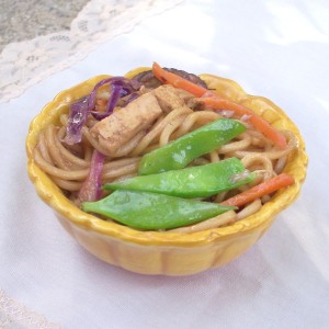 faux mein lo mein recipe featured image Joy Makin Mamas