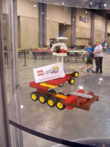 #LEGOKidsFest display case