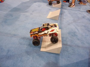 #LEGOKidsFest racing monster trucks