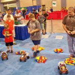 #LEGOKidsFest racing monster trucks