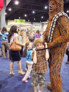 #LEGOKidsFest meet Chewbacca
