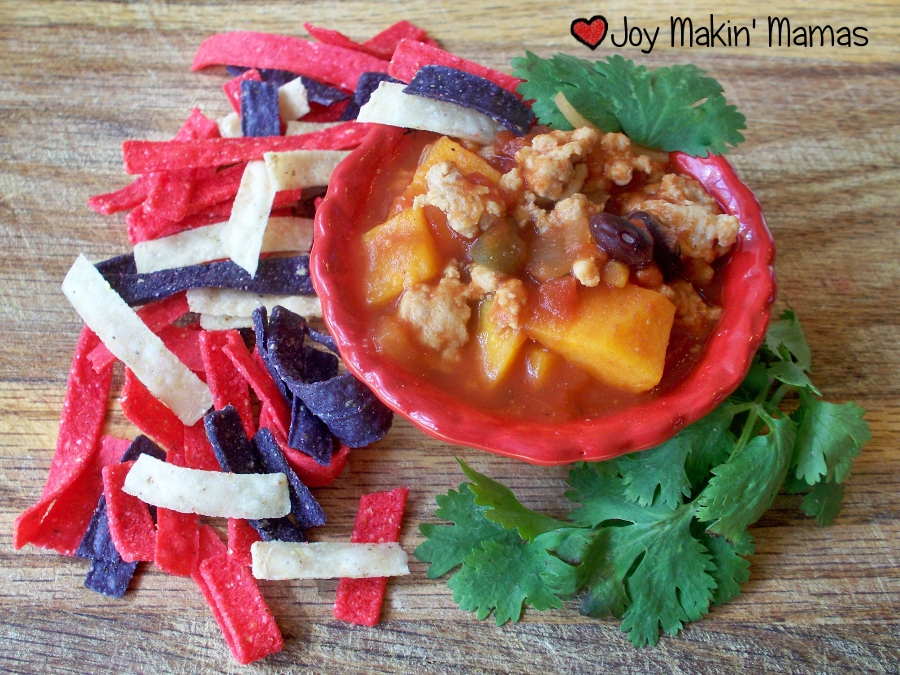 sweet potato chicken chili recipe Joy Makin Mamas