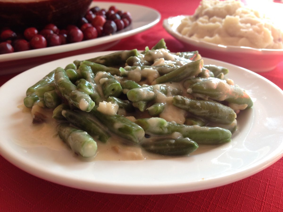 #HoneyBakedHoliday Green Bean Casserole Joy Makin Mamas