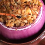 Stuffed Onion recipe horizontal Joy Makin' Mamas