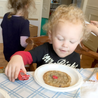 We had a Kids’ Cookie Baking Adventure Party, and you can too!