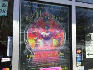Show poster Aladdin The Puppet Co in Glen Echo MD