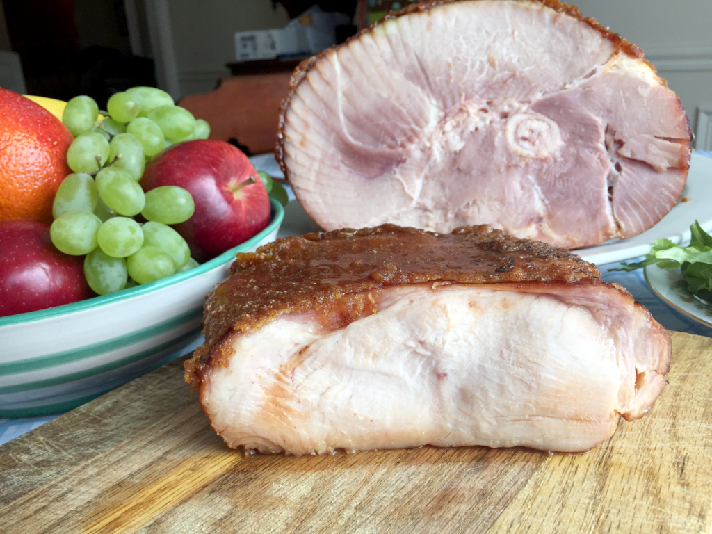 Joy Makin' Mamas HoneyBaked Easter 2015 Roast Turkey and ham