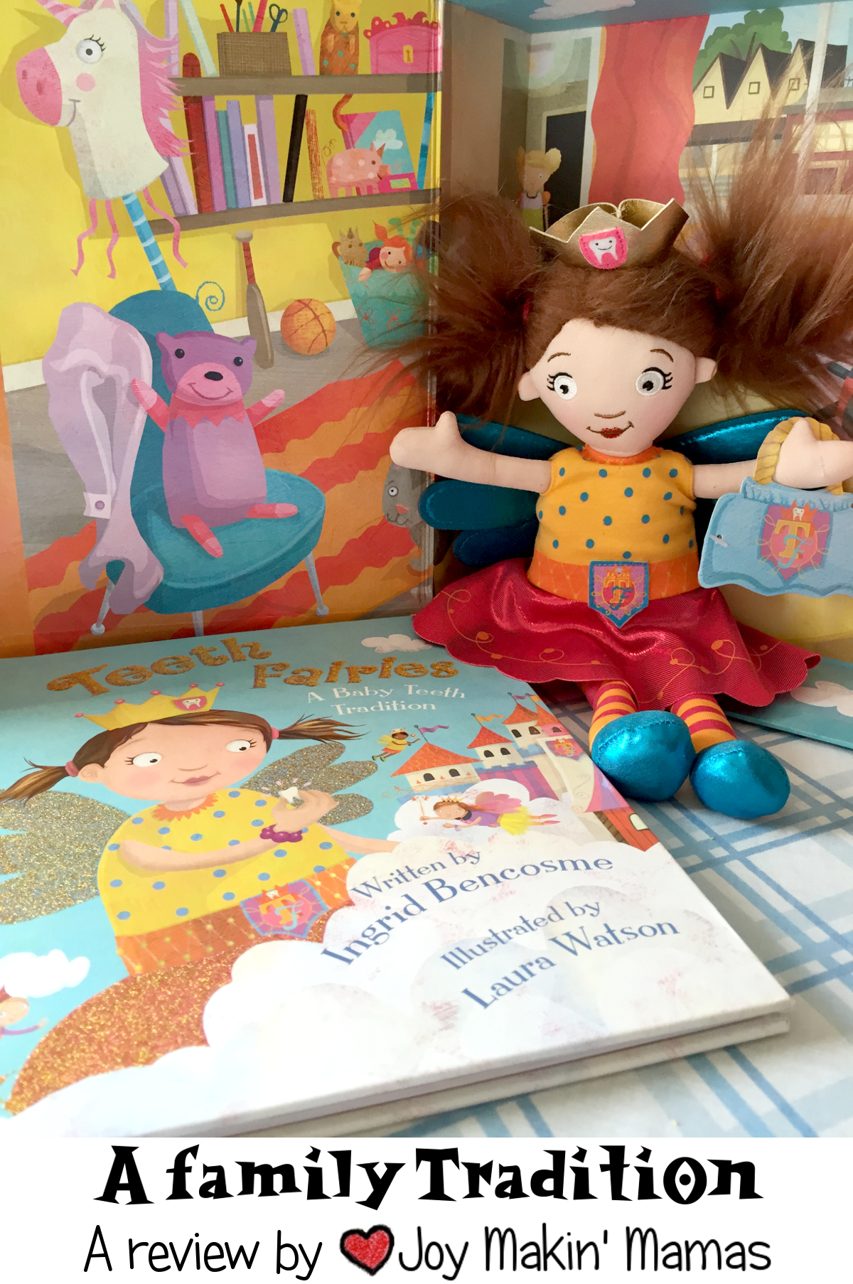 Teeth Fairies by Ingrid Bencosme A family tradition: #review by Joy Makin' Mamas