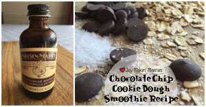 chocolate chip cookie dough Smoothie Recipe Joy Makin' Mamas