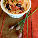 black beans and rice recipe pin Joy Makin' Mamas