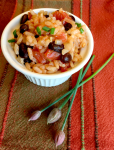 black beans and rice recipe vertical Joy Makin' Mamas