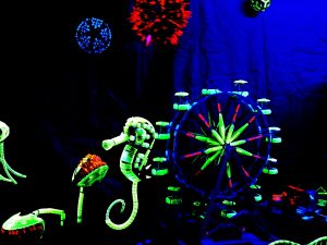 Lego Blacklight display BrickFest Live Lego Fan Experience Richmond 2017 2-1
