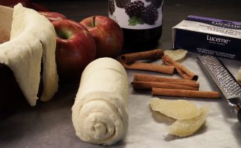 apple blackberry bramble recipe ingredients shot