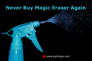 Liquid Magic Eraser Recipe: Never buy Magic Eraser again