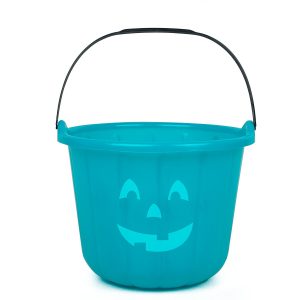 teal pumpkin treat bucket