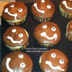 funny face cupcakes