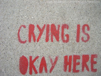 Crying is Ok here... unless you're a jerk. Joy Makin Mamas Blog
